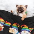 thumbnail image 3 of Disketp Happy Pride Gnome Dog Blanket/Bed Cover for Dogs and Cats,Puppy Essentials-Small, 3 of 8