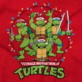 thumbnail image 2 of TMNT Ninja Turtle Christmas Lights Baby Romper Boys or Girls, 2 of 6