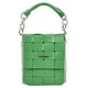 thumbnail image 2 of Bolsa Bolso cruzado con cadena para teléfono. bolso cuadrado tejido de cuero PU (verde) Ehuebsd Nuevos Originales, 2 of 4