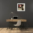 thumbnail image 3 of Maitland, Laurie 15x15 White Modern Wood Framed Museum Art Print Titled - Resonance in Red, 3 of 4