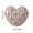 Brown, variant on Tarmeek Vintage Plaid Heart Shaped Cushion, 20x20 Inch Polyester Throw Pillow with PP Cotton Filling, Soft Light Blue Decorative Pillow for Couch Sofa Bedroom Living Room