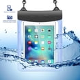 thumbnail image 3 of Universal Tablet Case Protective Dry Pouch 8 inch Tablet Protection Cover for Home Pool, Bath Tub, Outdoors, Travel, Rainy Days, Snow, Beach Sand, 3 of 8