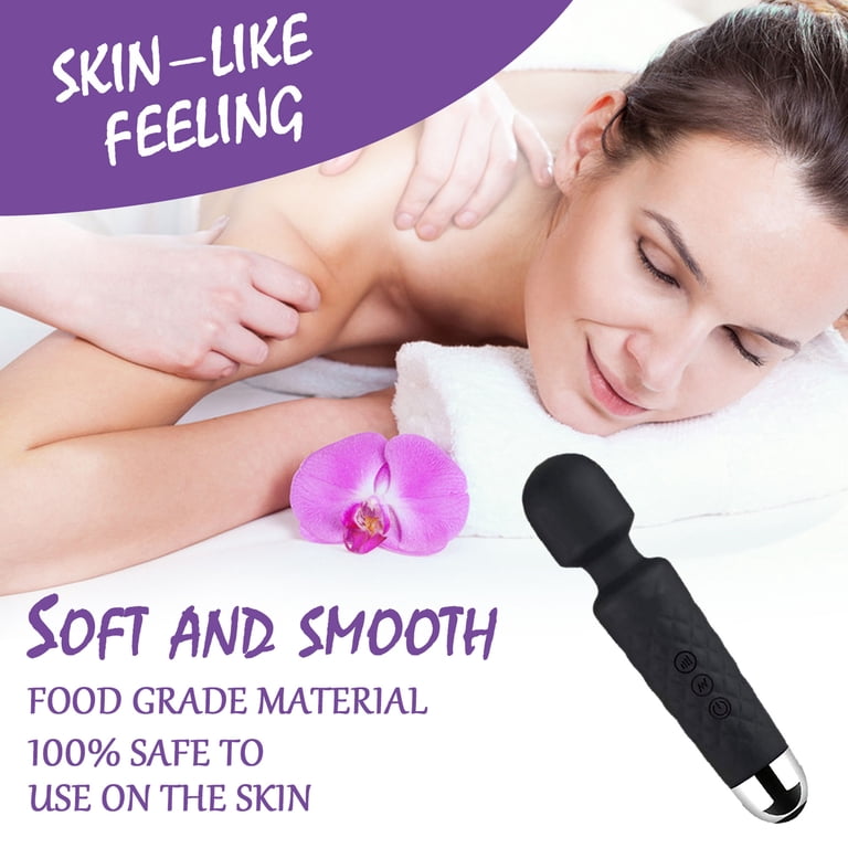 DISEN Personal Massager Wand Massager Powerful Quiet Vibration with 8 Speeds 20 Vibrating Patterns, Sex Toys Vibrator for Women - Walmart.com DISEN Personal Massager Wand Massager Powerful Quiet Vibration with 8 Speeds 20 Vibrating Patterns, Sex Toys Vibrator for Women - Walmart.com