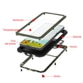 thumbnail image 2 of Dteck Heavy Duty Metal Case for Samsung Galaxy S26+ / S26 Plus 6.7" Full Body Rugged Cover with Built in Screen Protector,Green, 2 of 7