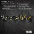 thumbnail image 2 of Kohler 78374-2MB 30 in. Genuine OEM Towel Bar - Vibrant Brushed Moderne Brass, 2 of 2
