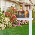 thumbnail image 7 of Bingfone Sunset Maple Tree Fox Magnetic Mailbox Cover Standard Size for Garden Yard Outdoor Decorations-21x18 in, 7 of 7