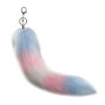 thumbnail image 4 of Foxes Tail Keychain Furry Wolf Tail Keyring Cosplays Toy Foxes Costume Bag Hangings Charm Pendant Handbag Accessorise, 4 of 8
