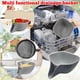 thumbnail image 3 of Cesta multifuncional Cesta multifuncional de silicona con boquilla para alimentos Cesta coladora de alimentos avanzada Cocina para lavar frutas, 3 of 5
