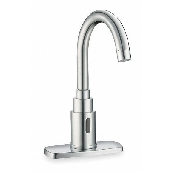 Sloan Chrome Gooseneck Bathroom Faucet