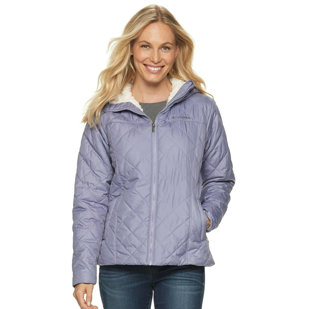 Columbia - Women's Columbia Copper Crest Hooded Quilted Jacket Dusty ...