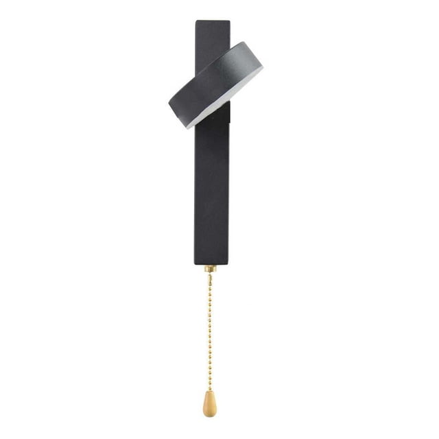 Naiovety Lámpara LED de pared para dormitorio, baño, cocina, balcón, accesorio de fondo interior, luz moderna para el hogar, Hotel, oficina, Iluminación y accesorios negro tipo 4 Neutral