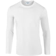 thumbnail image 4 of Gildan Mens Soft Style Long Sleeve T-Shirt, 4 of 6