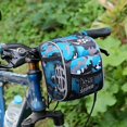 thumbnail image 5 of Nueva bolsa de manillar Bolsas de bicicleta Cuadro Bolsa de alforjas Bolsa de hombro Bicicleta, d Afortunado Sencillez, 5 of 5