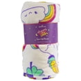 thumbnail image 2 of Hallmark Dream In Color Unicorn Super Soft Blanket in White, 50" x 60", 2 of 5