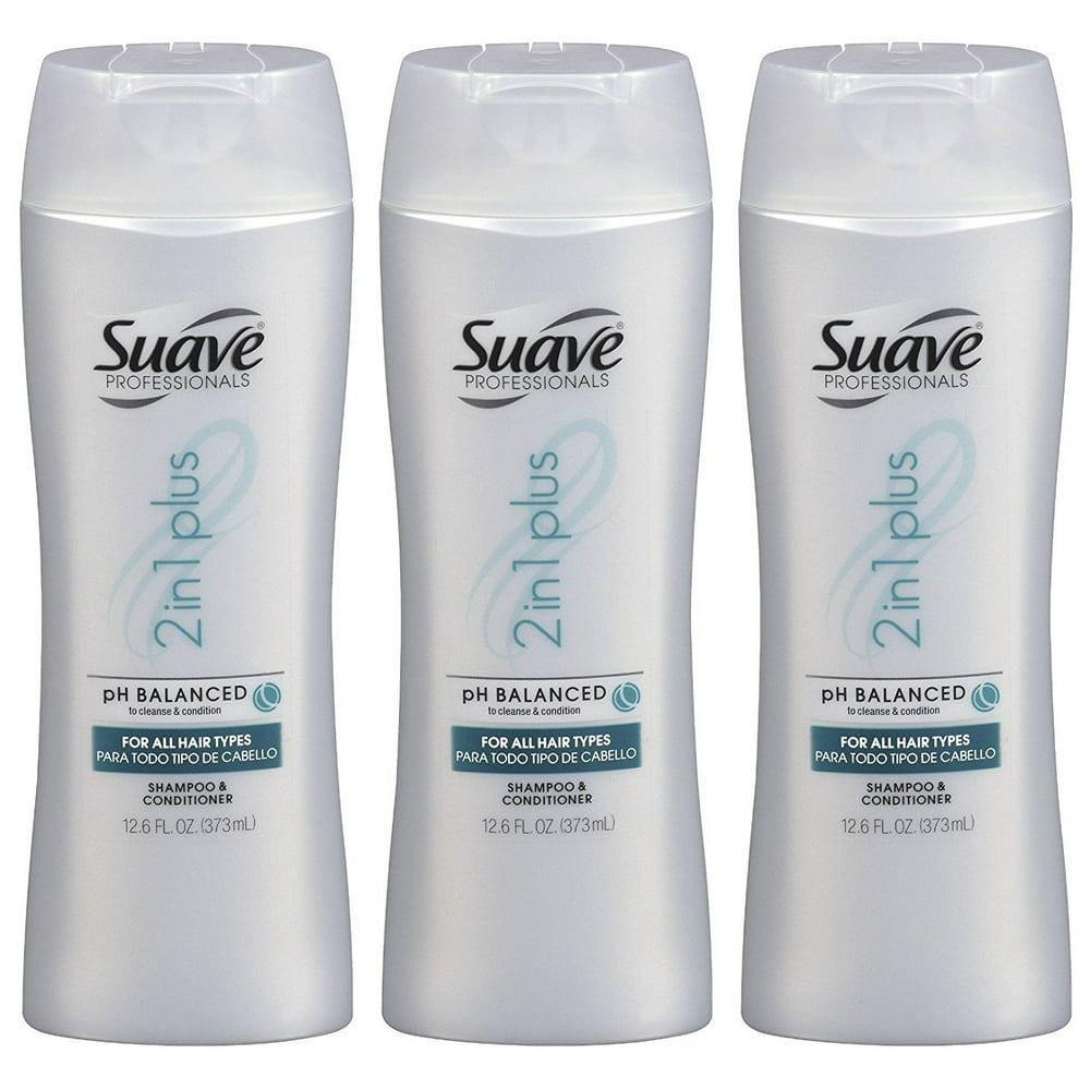 Suave Professionals 2 In 1 Plus Shampoo And Conditioner 126 Oz