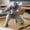Gray, variant on 3D Printed Ninja Pen Holder, Cool Ninja Figurine Desk Stand for Pencil, Kneeling Ninja Warrior Pen Holder, Creative Pencil Stand for Home School, Unique Figurine Pen Rack for Collectors