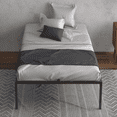 thumbnail image 3 of Metal Platform Bed Frame, Twin/Full/Queen Size Bed Frame, Full Support Up to 440 LBS, Sturdy Metal Frame, Heavy Duty Steel Slats Support, No Box Spring Needed, Easy Assembly, Noise Free, 3 of 7