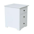 thumbnail image 2 of International Concepts Two drawer File Cabinet-Color:Beach White, 2 of 6