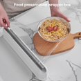 thumbnail image 4 of Food Wrapper Box Food Wrapping Film Dispenser Plastic Wall Hanging Preservative Film Storage Box, 4 of 9