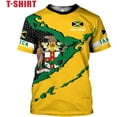 thumbnail image 3 of Personalized Jamaica Shirt 3D, Custom Jamaica Flag Lion Shirt for Men and Women, Jamaican Pride T-Shirt Unisex (S), 3 of 5
