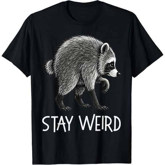 Stay Funny Timothy Raccoon T-Shirt Unisex S-5XL Hot Trending Shirt Birthday Gift