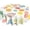 Easter Egg, variant on Easter Tablecloth Round 60 Inch Colorful Easter Egg Tablecloth Wrinkle Resistant Washable Table Cover Circular Table Cloth for Kitchen Dining Room Holiday Party Picnic Patio