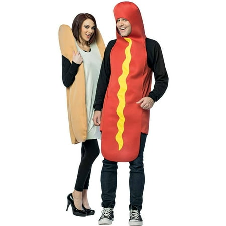 Hot Dog and Bun Couples Halloween Costumes (Best Couple Costumes 2019)