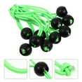 Tent Bungee Pieces Black Ball Strap Tarps Tents Cords Canopy Tie down Waterproof Elastic Oxford