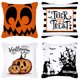 thumbnail image 1 of Funda De Almohada De Halloween Decorativa Espeluznante Calabaza Bruja Patrón Funda De Almohada Decoración De Halloween 4 Uds seitruly HA036890-00, 1 of 6