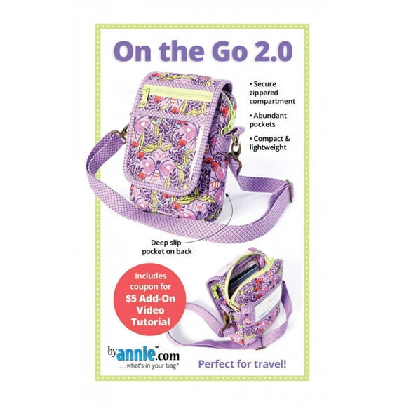 On the Go 2.0 Bag Sewing Pattern from ByAnnie