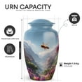 thumbnail image 2 of Yatskia Flying Bee at Blossoms Little Cremation Keepsake Urn for Ashes Adult Brother and Sister, Large Funeral Burial Urns for Human Ashes Adult Female, (Classic 10 Inch and 3 Inch), 2 of 8