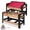 Wood Grain, variant on 54" 4-in-1 Combo Game Table, Swivel Multi Game Table Set with Hockey, Pool, Foosball & Ping Pong for Kids Adults Home Game Room