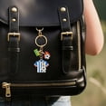 thumbnail image 4 of karymi Durable Metal Football Keychain Miniature Court Design Soccer Style Gift for Fans Players Collectible Souvenir for Keys Bags Backpacks Sports Enthusiast Womens Gifts, 4 of 5