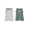thumbnail image 2 of Chick Pea Baby Boy 2 Pk Rompers, Sizes Newborn-9 Months, 2 of 2