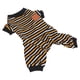 thumbnail image 3 of 4 Legged Dog Pajamas Polyester High Collar Yellow and White Stripes Dog Pajamas for Photo Shoots ANGGREK Otros, 3 of 8