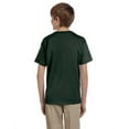 thumbnail image 2 of The Fruit of the Loom Youth HD Cotton T-Shirt - FOREST GREEN - M, 2 of 2