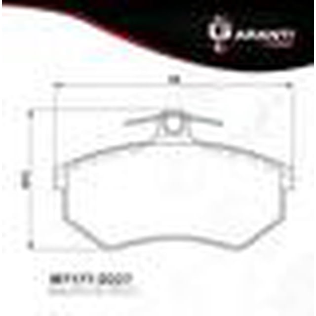 Balata Garanti Para Audi 4000 Quattro 1984 - 1987 (Garanti)