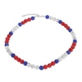 thumbnail image 2 of Baseball Rhinestone Beaded Necklace for Baseball Players, Colorful Necklace for Both Men and Women, 2 of 8