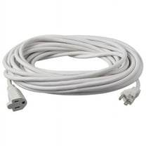 Master Electrician 02356-01ME 40 ft. White Round Vinyl Outdoor Extension Cord