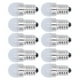 thumbnail image 2 of 10 bombillas E14 de bajo consumo, luz blanca cálida, LED, pequeñas, para techo, pared, 500 lm, 1,5 W, 24 V., 2 of 14