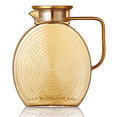 thumbnail image 1 of Glass Pitcher with Lids for Fridge Door, 2.5l/84oz Large Water Jug Lemonade Iced Tea Pitcher with Handle, 1 of 8