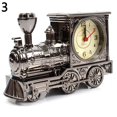 thumbnail image 2 of Cheers Dessin Animé Locomotive Train Réveil Antique Moteur Design Table Bureau Décor, 2 of 2