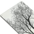 thumbnail image 7 of 1pc Abstract Black and White Tree Silhouette Iron Wall Art, 8x12 inch Forest Silhouette Metal Painting, Modern Home Decor, Minimalist Tree Branches Wall Hanging, 7 of 7