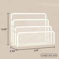 thumbnail image 5 of INTIGE Mail Organizer, Desktop File Organizer Mesh Metal Mail Holder Countertop with 3-Slot, Letter Sorter File Holder, 5 of 6
