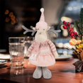 thumbnail image 3 of Christmas Doll Desktop Table Decor Cartoon Figures Toys, Christmas Plush Dolls Handmade Desktop Table Decor for Home Office Ornament Party Supplies Elk, 3 of 8