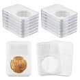 thumbnail image 2 of 14Pcs Coin Slab Snap Display Holder, 37mm White Coin Cases, 2 of 5