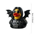 thumbnail image 3 of Ozzy Osbourne Back to the Beginning Duck Figure, Unique Figurine Featuring Design Rubber Collectible,Halloween Decorations, 3 of 3
