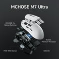 thumbnail image 5 of MCHOSE M7 Ultra Wireless Gaming Mouse, 8K Polling, 53g Lightweight Ergonomic Computer Mouse, 5 of 9