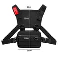 thumbnail image 2 of Mochila impermeable para el pecho: una mochila táctica ligera para el pecho para entrenamiento al aire libre, mochila para correr para hombres, 2 of 5