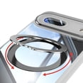 thumbnail image 4 of ELEHOLD Case for Google Pixel 8A, Shockproof Anti-Scratch Full Camera Protector Case with 360° Ring Holder Stand,Gray, 4 of 9